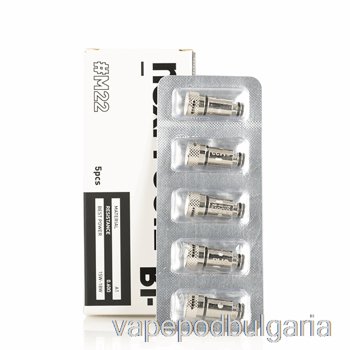 Vape 10000 Дръпки Wotofo Nexmini Pod Replacement Coils 0.6ohm M22 Nexmesh Coil